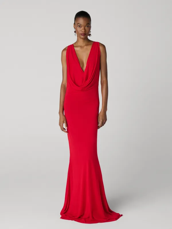 Margeaux Gown - Scarlet