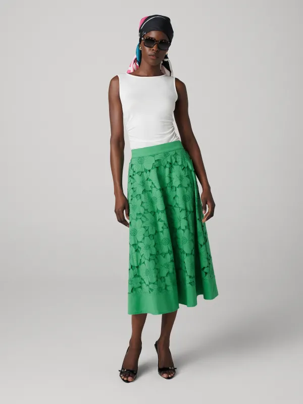 Marley Skirt - Indian Green
