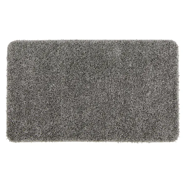 My Rug - Grey Fleck Washable Rug - 60x100cm