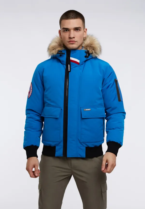Neo Mountain Bomber Jacket - Royal Blue