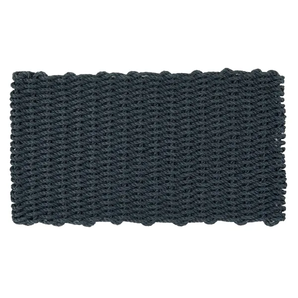Outdoor Rope Mat Washed Black - 45x75cm