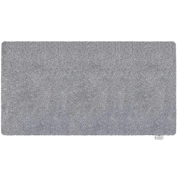 Plain Fleck - Soft Silver Runner - 80x150cm