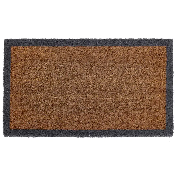 Printed Coir Border Doormat - 60x90cm