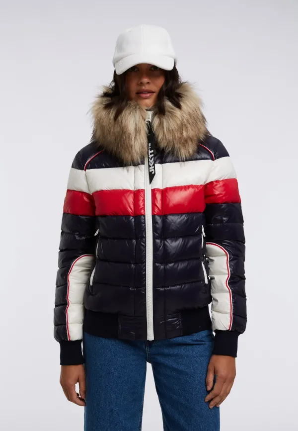 Retro Racer Revolution Jacket - Ink Tricolore