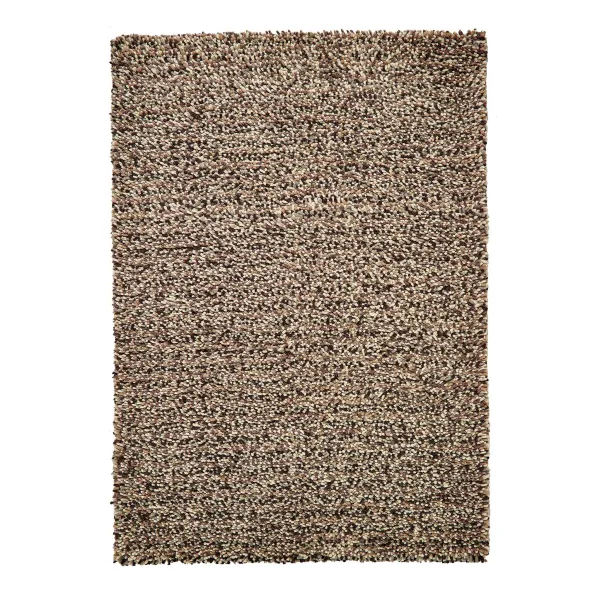 Rocks Shaggy Wool Rug Natural - 120x170cm