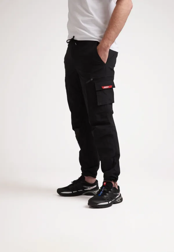 Tech Cargo Pants - Black