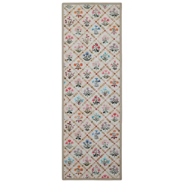 The Wildflower Patch Eco-Washable Rug Runner - 75x220cm