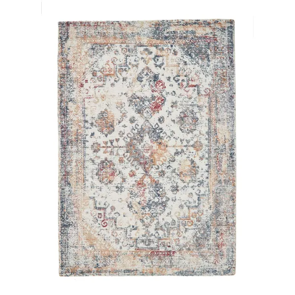 Vogue Rug Navy/Rust - 200x290cm