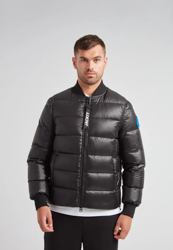 Vortex Black Bomber Jacket