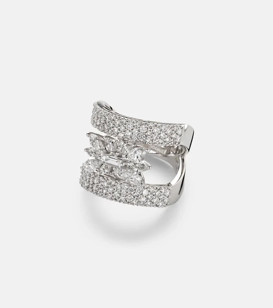 18kt white gold (7501000) ring with diamonds
