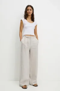 100% Linen Trousers - Tan 100% Linen Trousers - Tan