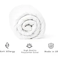 13.5 Tog Luxury Hollowfibre Duvet Best Quality 13.5 Tog Luxury Hollowfibre Duvet Best Quality