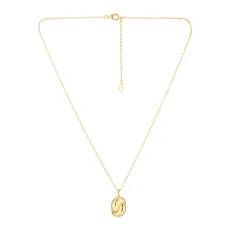 14k Gold Plated Knot Necklace - Gold 14k Gold Plated Knot Necklace - Gold