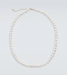 14kt gold necklace with freshwater pearls 14kt gold necklace with freshwater pearls