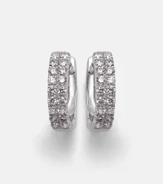 14kt white gold earrings with diamonds 14kt white gold earrings with diamonds