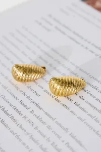 18k Gold Plated Amara Earrings Gold 18k Gold Plated Amara Earrings Gold