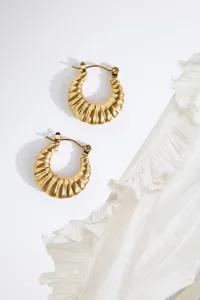 18k Gold Plated Kali Earrings Gold 18k Gold Plated Kali Earrings Gold