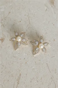 18k Gold Plated Sunlit Beauty Earrings Gold 18k Gold Plated Sunlit Beauty Earrings Gold