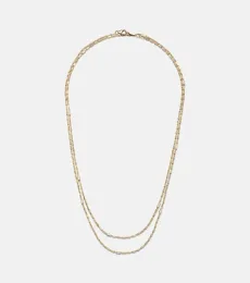 18kt gold chain necklace with diamonds 18kt gold chain necklace with diamonds
