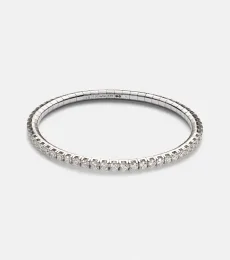18kt white gold bracelet with diamonds 18kt white gold bracelet with diamonds