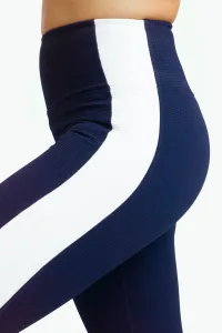 195159-401 | RACING STRIPE LEGGING X ELEVEN BY VENUS WILLIAMS | NAVY/WHITE