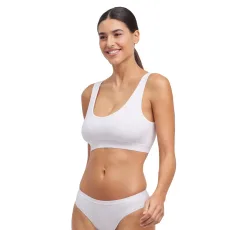 2-Pack Women Bustier Daily Comfort - White 2-Pack Women Bustier Daily Comfort - White