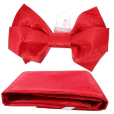 2 Pcs Kimono Bow Belt Japanese Style Belt Belt Women Kimono Belt Japanese Yukata Belt Women’s Belt Women Dress Belt Kimono Yukata Belt Japanese Traditional Belt Bathrobe Red