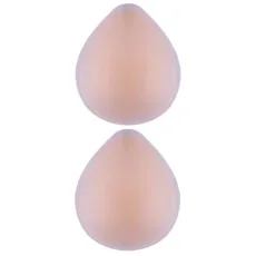 2Pcs Concealer Cover Sticker Protectors Waterproof Private Silicone Pad Activewear for Women Swimming Reusable Breast Pasties - Size S