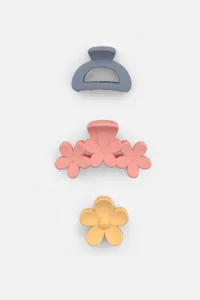 Pack Of Matte Hair Clips - Pink Pack Of Matte Hair Clips - Pink
