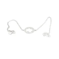 380 Ukrainian Map Chain Bracelet