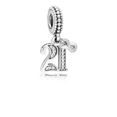 Pandora 21 Years of Love Pendant Charm Pandora 21 Years of Love Pendant Charm