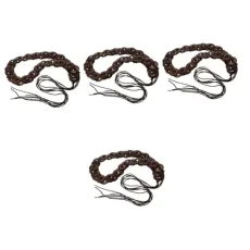 4pcs Coconut Shell Belt Bathrobe Belt Woven Belts for Women Dress Belt Belts for Women Dresses Women Belts for Dress Women Waist Belt Waist Band Adjustable Waist Belt Coffee 4pcs Coconut Shell Belt Bathrobe Belt Woven Belts for Women Dress Belt Belts for Women Dresses Women Belts for Dress Women Waist Belt Waist Band Adjustable Waist Belt Coffee