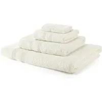 6 Piece Cream Towel Bale 500 GSM - 4 Hand Towels, 2 Bath Towels 6 Piece Cream Towel Bale 500 GSM - 4 Hand Towels, 2 Bath Towels
