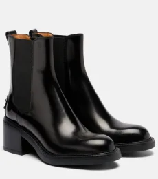 60 leather Chelsea boots