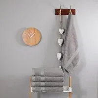 700 GSM Ultimate Bamboo Light Grey Hand Towel - Pack of 700 GSM Ultimate Bamboo Light Grey Hand Towel - Pack of