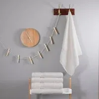 700 GSM Ultimate Bamboo White Hand Towel - Box of 48 700 GSM Ultimate Bamboo White Hand Towel - Box of 48