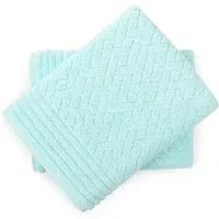 750 GSM Samrot Checquered Embroidered Set - 2 Bath Sheets 750 GSM Samrot Checquered Embroidered Set - 2 Bath Sheets