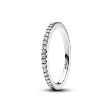 Pandora Silver Sparkling Band Ring - 50 Pandora Ring