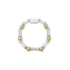 ChloBo Gold Plated Rhythm of Water Ring - Gold