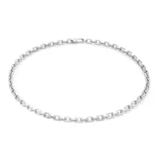 Coeur De Lion Men's Silver Stainless Steel Chain Necklace Coeur De Lion Men's Silver Stainless Steel Chain Necklace
