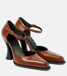 95 leather Mary Jane pumps 95 leather Mary Jane pumps