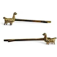 A Pair of Camilia Llama Hair Clips A Pair of Camilia Llama Hair Clips