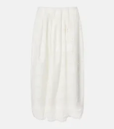 Abajo broderie anglaise midi skirt Abajo broderie anglaise midi skirt