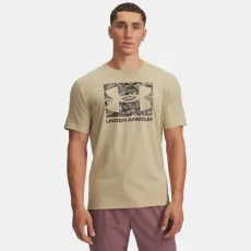 ABC Camo Boxed Logo Men's Short Sleeve Field Khaki Timberwolf Taupe M ABC Camo Boxed Logo Men's Short Sleeve Field Khaki Timberwolf Taupe M