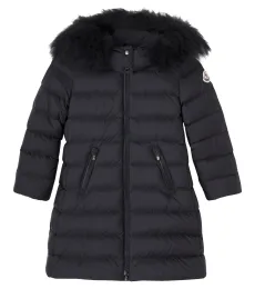 Abelle shearling-trimmed down coat