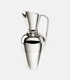 AffinitÃs silver-plated stainless steel jug