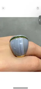 Agathe Tsavorite Ring Agathe Tsavorite Ring