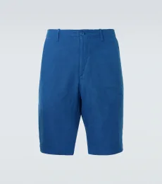 Ajaccio linen Bermuda shorts