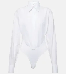 AlaÃa Cotton bodysuit AlaÃa Cotton bodysuit