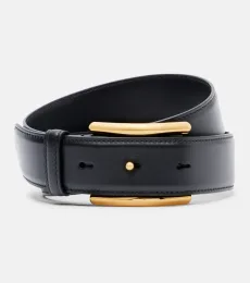 AlaÃa Curve leather belt